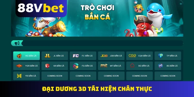 Đại dương 3D tái hiện chân thực
